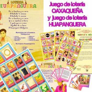 LOTERÍA HUAPANGUERA Y  OAXAQUEÑA